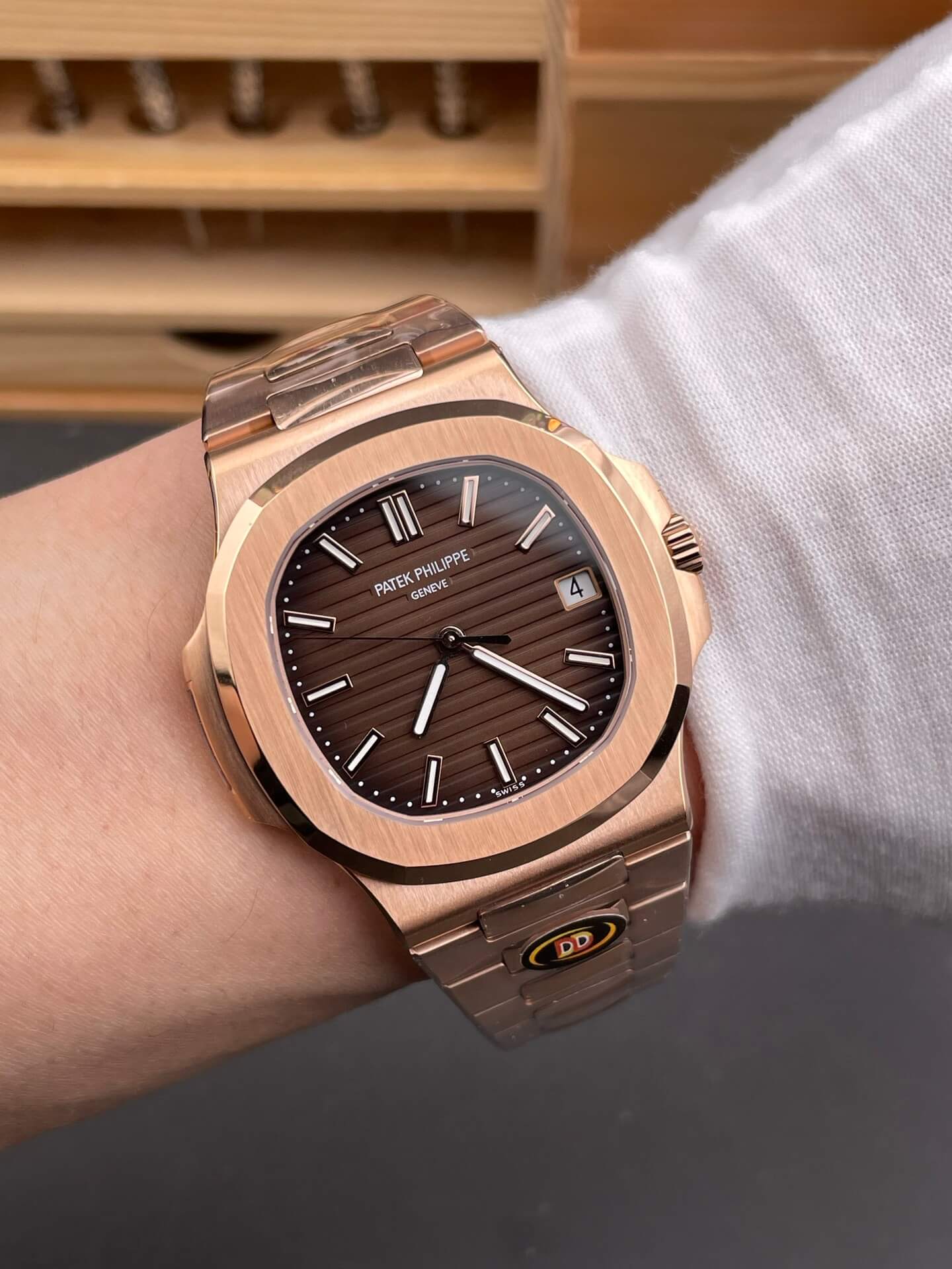 Patek Philippe Replica Nautilus Super Clone Watch Gain Weight Version 5711/1R-001
