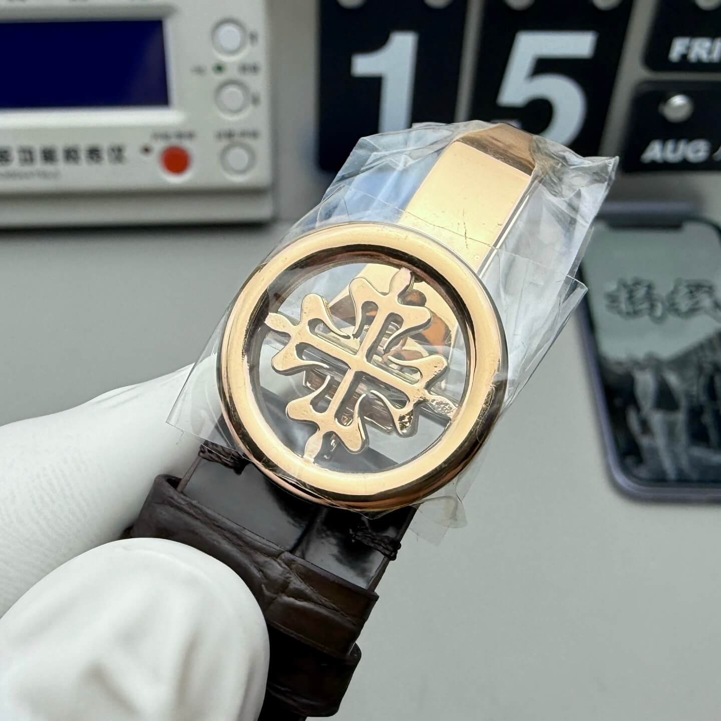 Patek Philippe Replica Complications Super Clone Watch 5205R-001 Patek Philippe Replica Complications Super Clone Watch 5205R-001