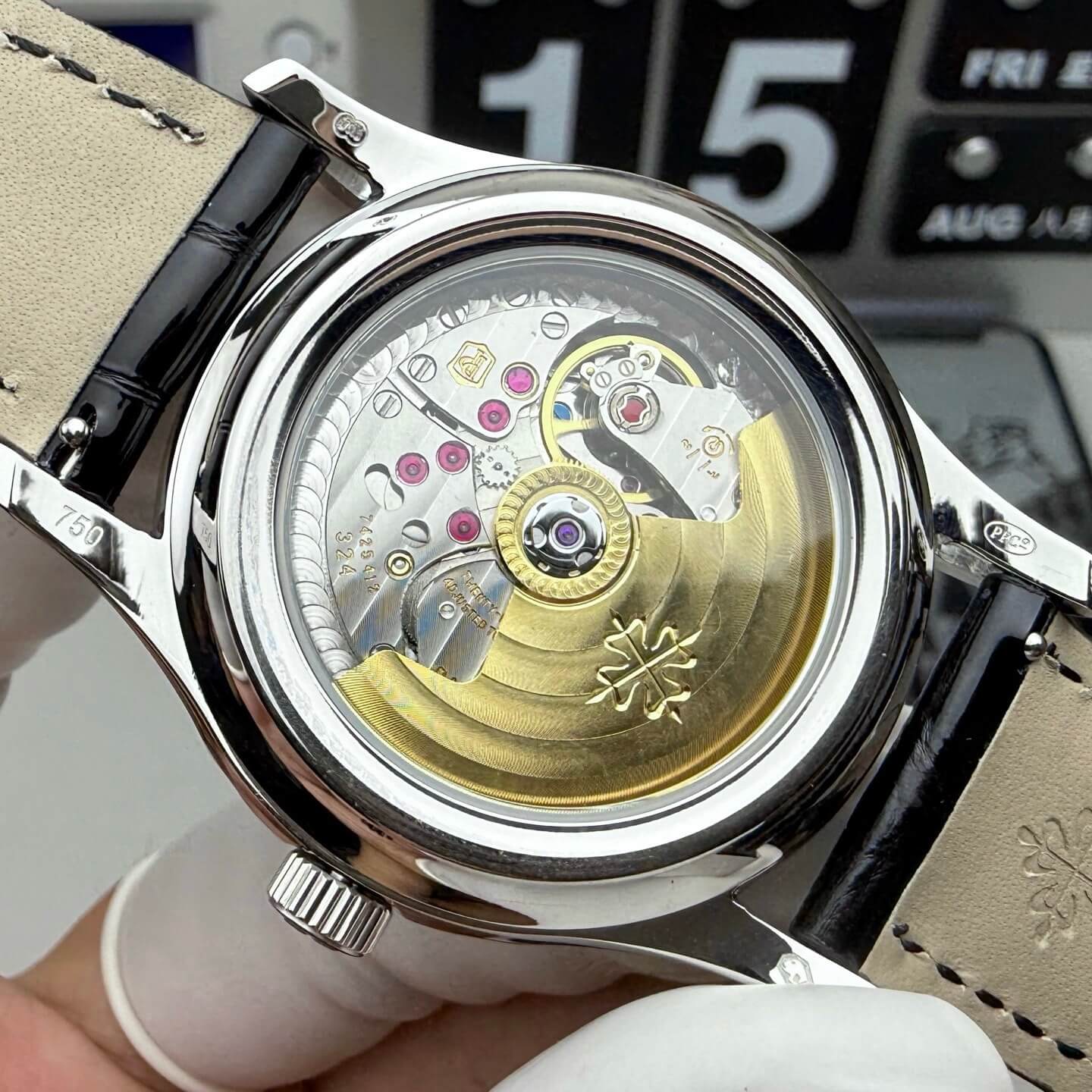 Patek Philippe Replica Complications Super Clone Watch 5205G-013