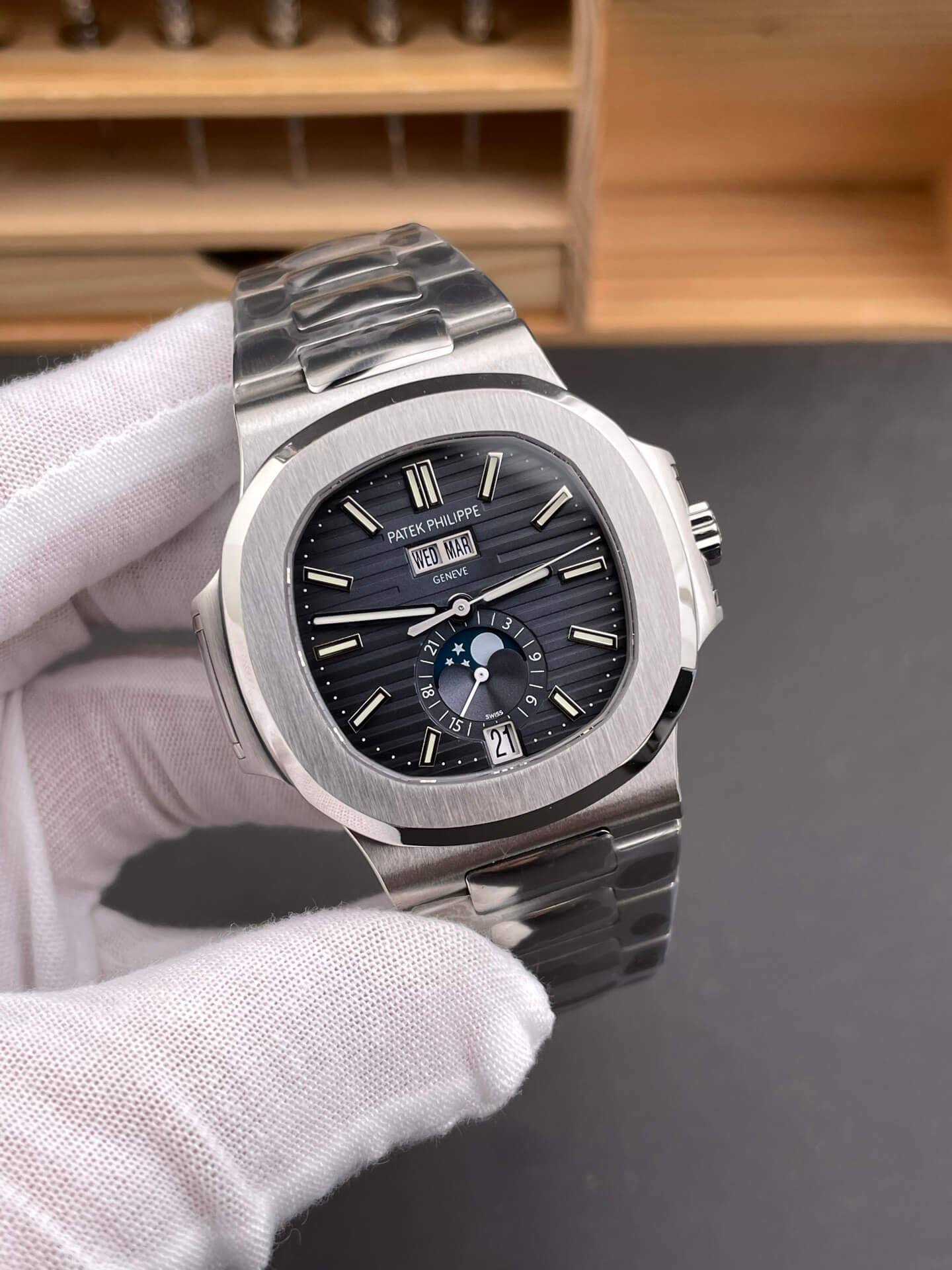 Patek Philippe Replica Nautilus Super Clone Watch 5726/1A-014