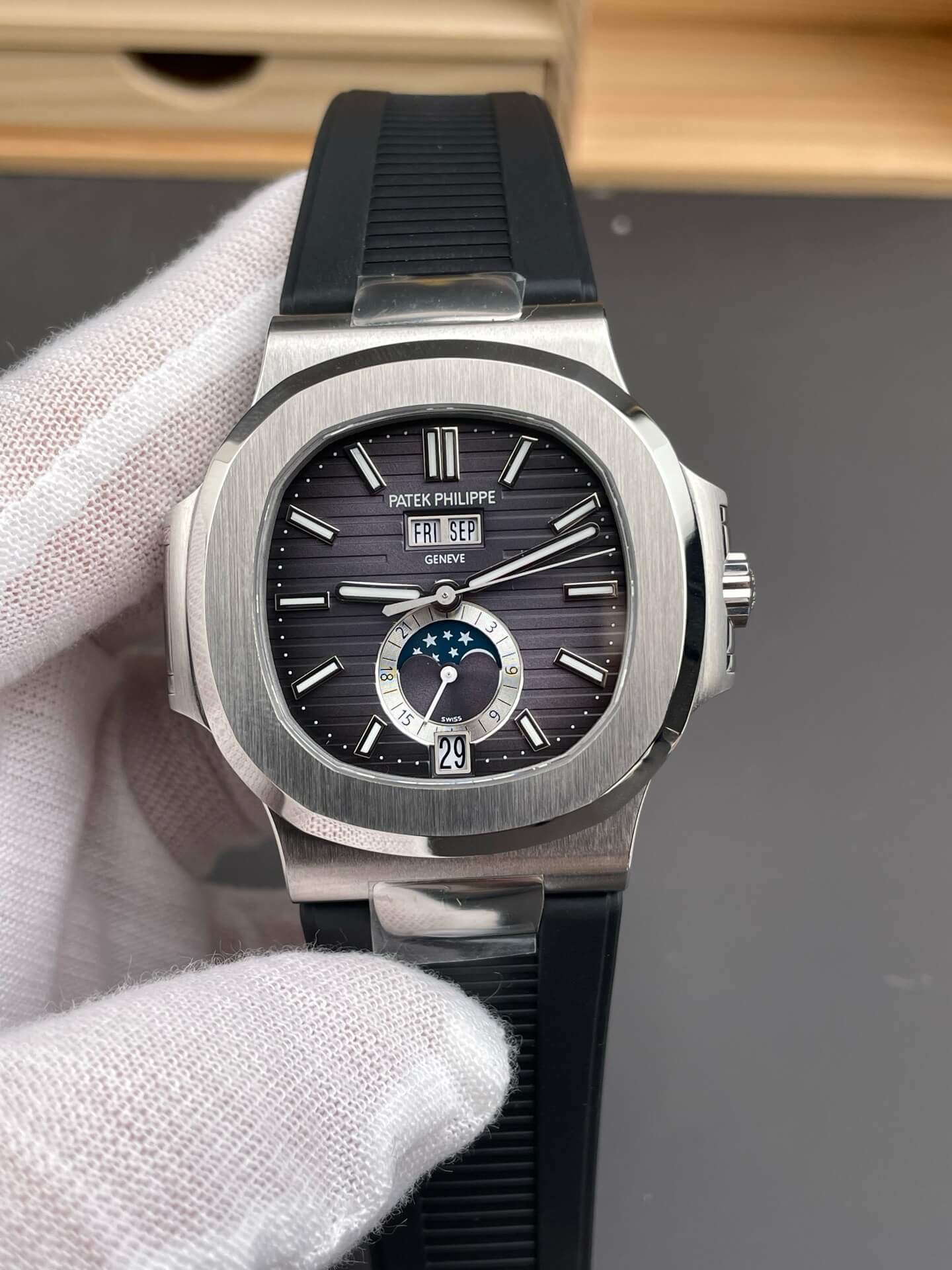 Patek Philippe Replica Nautilus Super Clone Watch 5726A-001 Patek Philippe Replica Nautilus Super Clone Watch 5726A-001