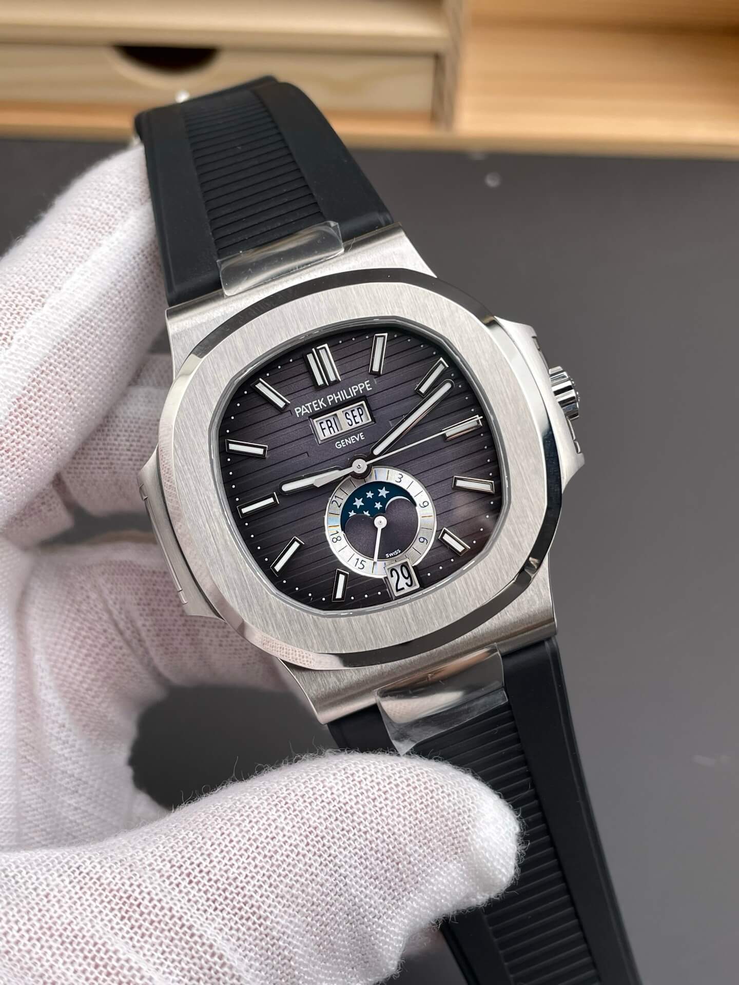 Patek Philippe Replica Nautilus Super Clone Watch 5726A-001 Patek Philippe Replica Nautilus Super Clone Watch 5726A-001