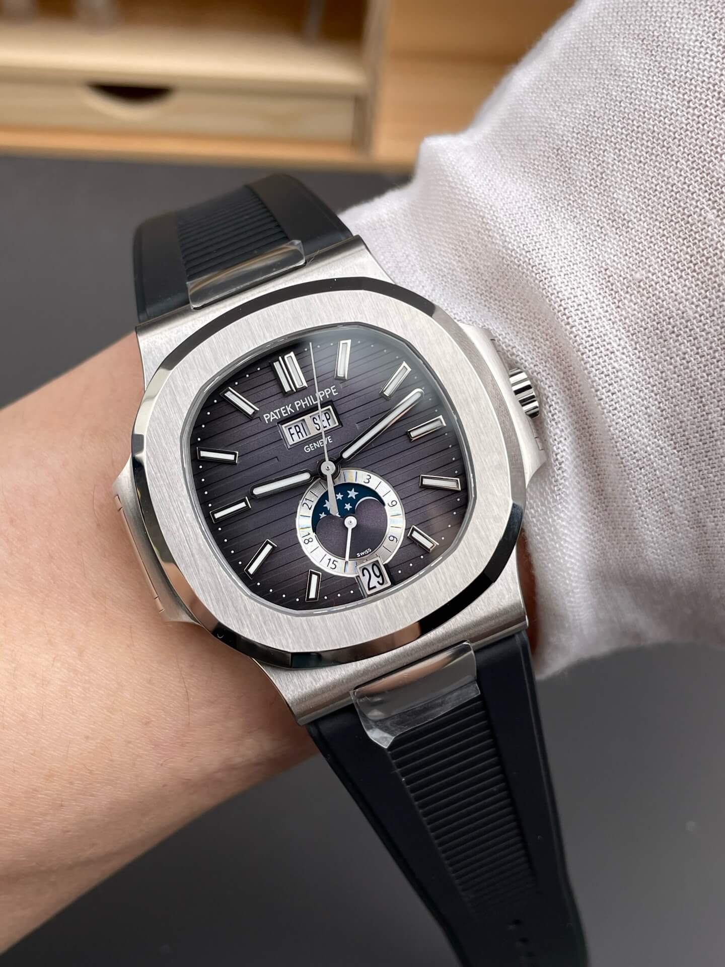 Patek Philippe Replica Nautilus Super Clone Watch 5726A-001 Patek Philippe Replica Nautilus Super Clone Watch 5726A-001