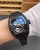Richard Mille Replica RM 055 Bubba Watson Super Clone Watch Black Ceramic Crown Rubber