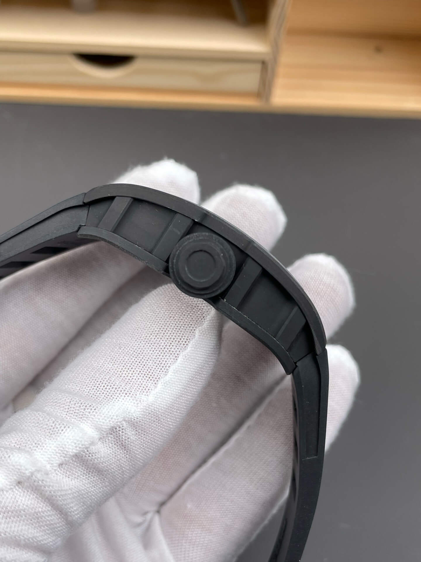 Richard Mille Replica RM 055 Bubba Watson Super Clone Watch NTPT Black Crown Rubber Richard Mille Replica RM 055 Bubba Watson Super Clone Watch NTPT Black Crown Rubber