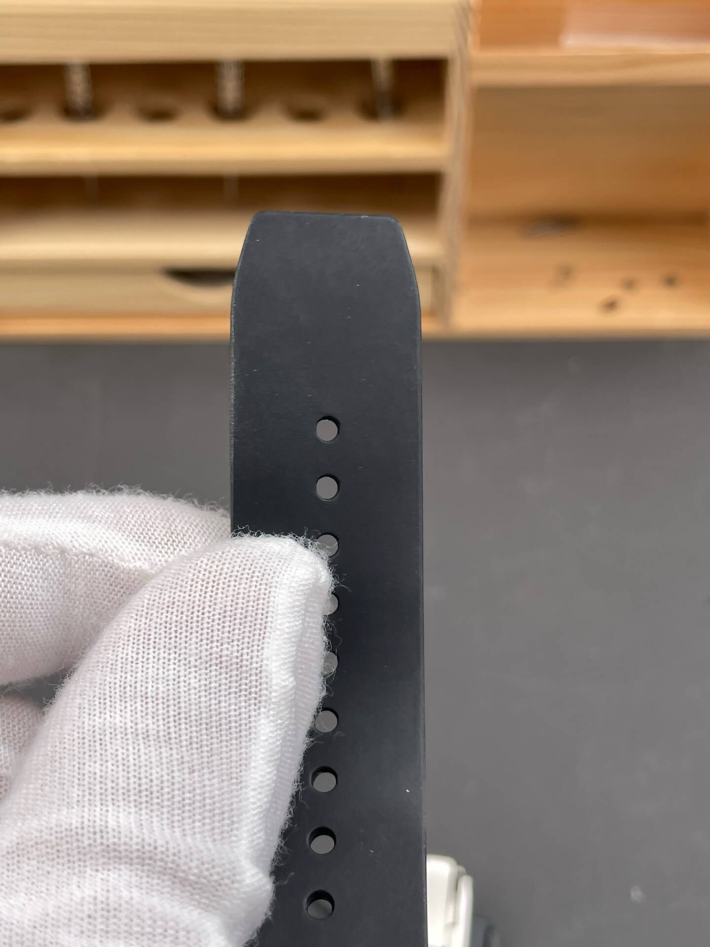 Richard Mille Replica RM 11-03 Super Clone Watch Carbon Black Crown Black Rubber