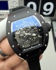 Richard Mille Replica RM 055 Bubba Watson Super Clone Watch Black Ceramic Black Crown
