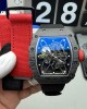 Richard Mille Replica RM 35-01 Rafael Nadal Super Clone Watch Black Carbon Red Crown