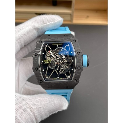 Richard Mille Replica RM 35-01 Rafael Nadal Super Clone Watch NTPT Blue Crown Rubber