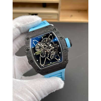 Richard Mille Replica RM 35-01 Rafael Nadal Super Clone Watch NTPT Blue Crown Rubber