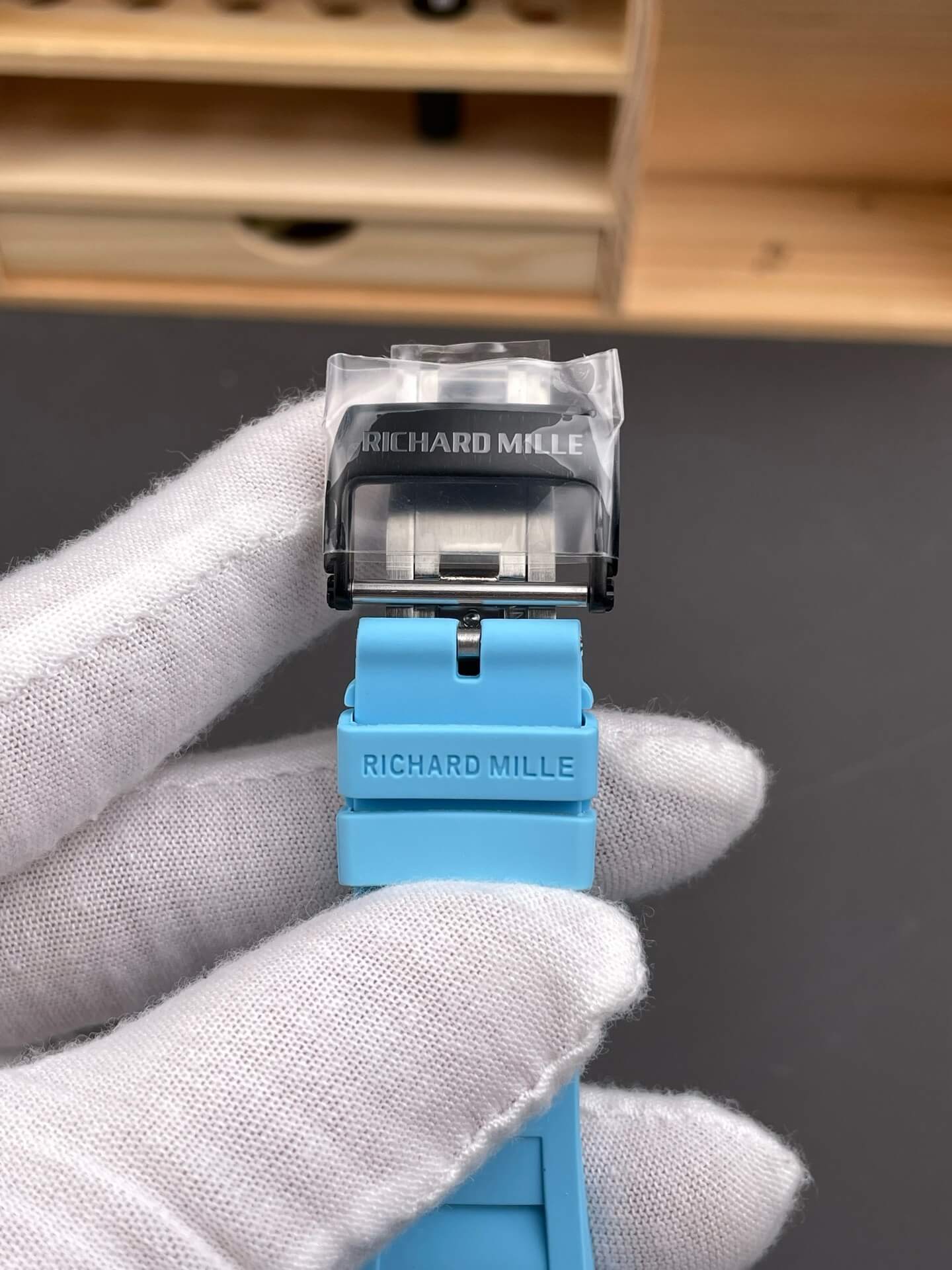 Richard Mille Replica RM 35-01 Rafael Nadal Super Clone Watch NTPT Blue Crown Rubber Richard Mille Replica RM 35-01 Rafael Nadal Super Clone Watch NTPT Blue Crown Rubber