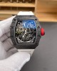 Richard Mille Replica RM 35-02 Rafael Nadal Super Clone Watch Carbon Red Crown White Rubber
