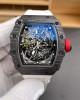 Richard Mille Replica RM 35-02 Rafael Nadal Super Clone Watch Carbon Red Crown White Rubber