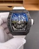 Richard Mille Replica RM 35-02 Rafael Nadal Super Clone Watch Carbon White Crown Rubber