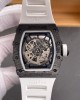 Richard Mille Replica RM 35-02 Rafael Nadal Super Clone Watch Carbon White Crown Rubber