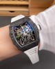 Richard Mille Replica RM 35-02 Rafael Nadal Super Clone Watch Carbon White Crown Rubber