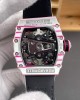 Richard Mille Replica RM 38-02 Tourbillon Bubba Watson Super Clone Watch Carbon Black Crown White Nylon