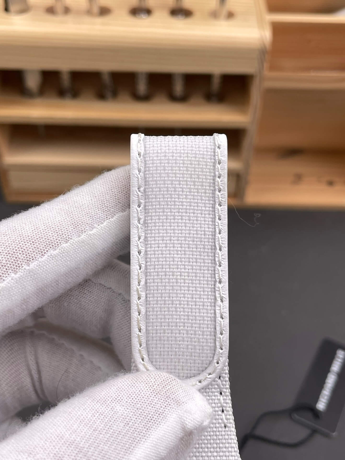 Richard Mille Replica RM 38-02 Tourbillon Bubba Watson Super Clone Watch Carbon Black Crown White Nylon