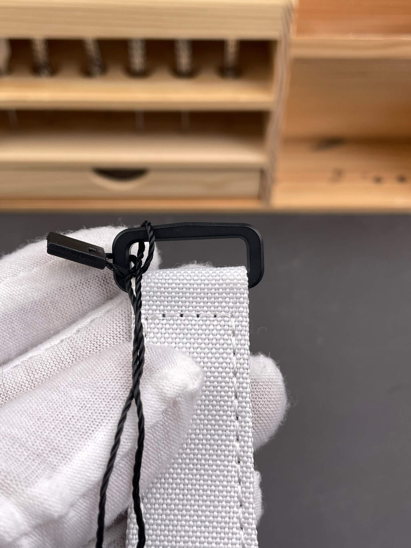 Richard Mille Replica RM 38-02 Tourbillon Bubba Watson Super Clone Watch Carbon Black Crown White Nylon