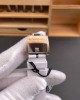 Richard Mille Replica RM 07-01 Super Clone Watch Onyx Diamonds Dial Claw Setting White Ceramic Rubber Crown