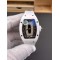 Richard Mille Replica RM 07-01 Super Clone Watch Onyx Diamonds Dial White Ceramic Rubber Crown