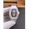 Richard Mille Replica RM 07-01 Super Clone Watch Mother of Pearl Diamonds Dial Claw Setting White Ceramic Rubber Crown