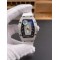 Richard Mille Replica RM 07-01 Super Clone Watch Mother of Pearl Diamonds Dial Close Setting Stainless Steel White Rubber Crown