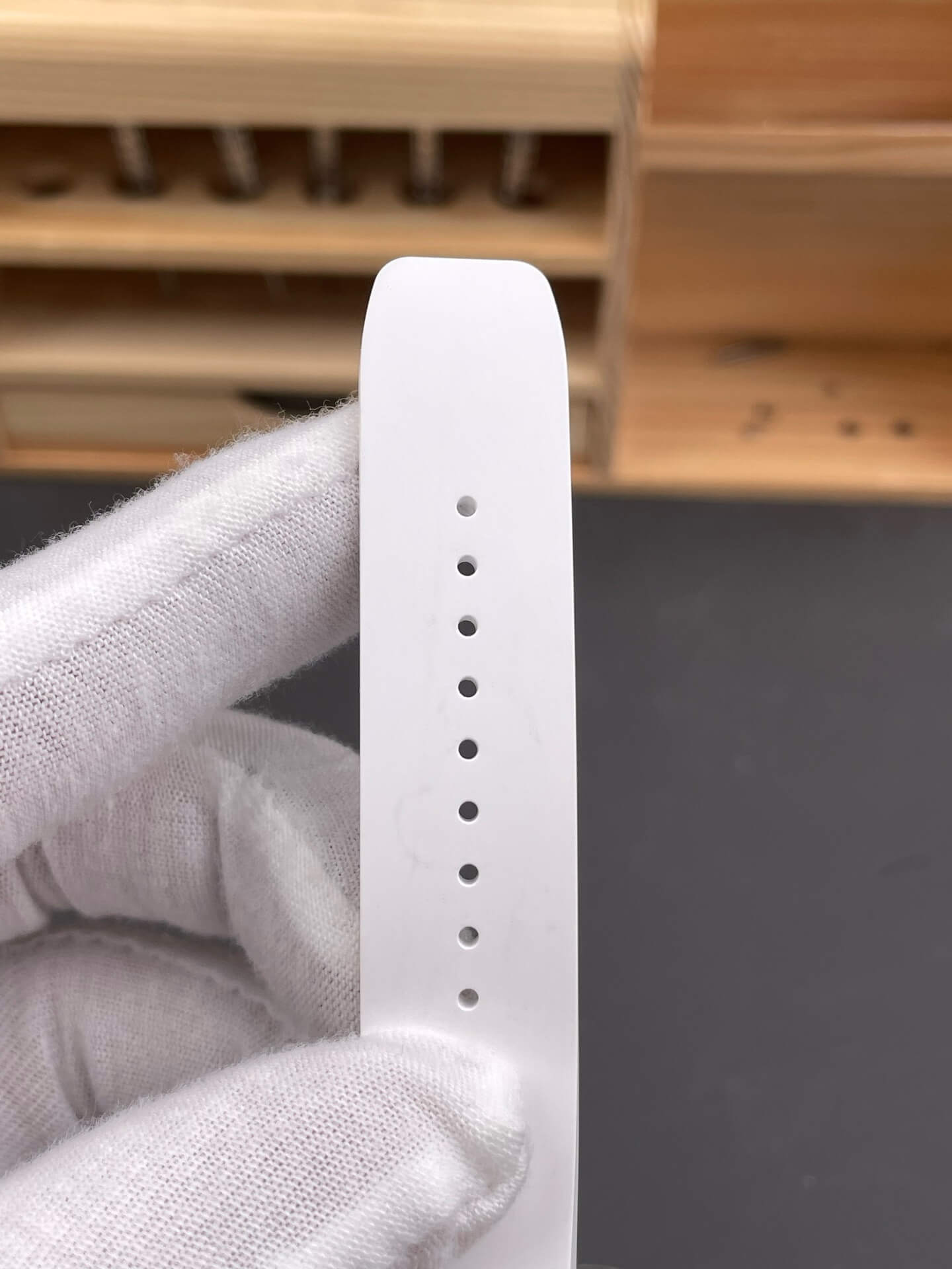 Richard Mille Replica RM 07-01 Super Clone Watch Mother of Pearl Diamonds Dial Close Setting Stainless Steel White Rubber Crown