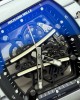 Richard Mille Replica RM 61-01 Yohan Blake Super Clone Watch White Carbon Black Crown