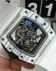 Richard Mille Replica RM 61-01 Yohan Blake Super Clone Watch White Carbon Black Crown