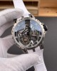 Roger Dubuis Replica Excalibur Spider Titanium White Super Clone Watch RDDBEX0479