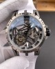 Roger Dubuis Replica Excalibur Spider Titanium White Super Clone Watch RDDBEX0479