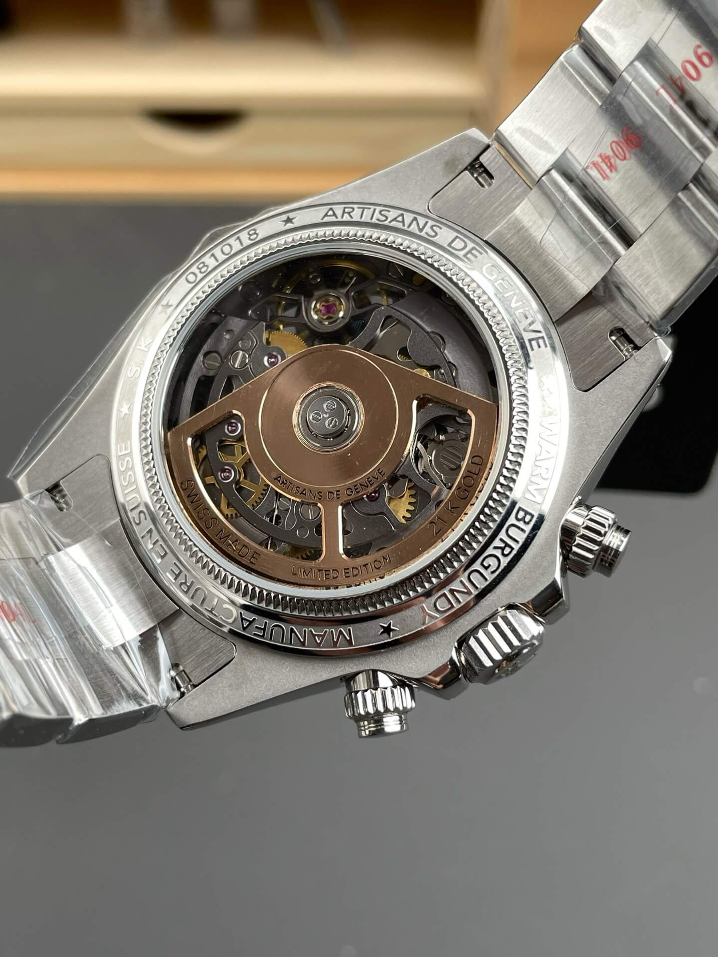 Rolex Replica Cosmograph Daytona Super Clone Watch Artisans de Genève La Montoya