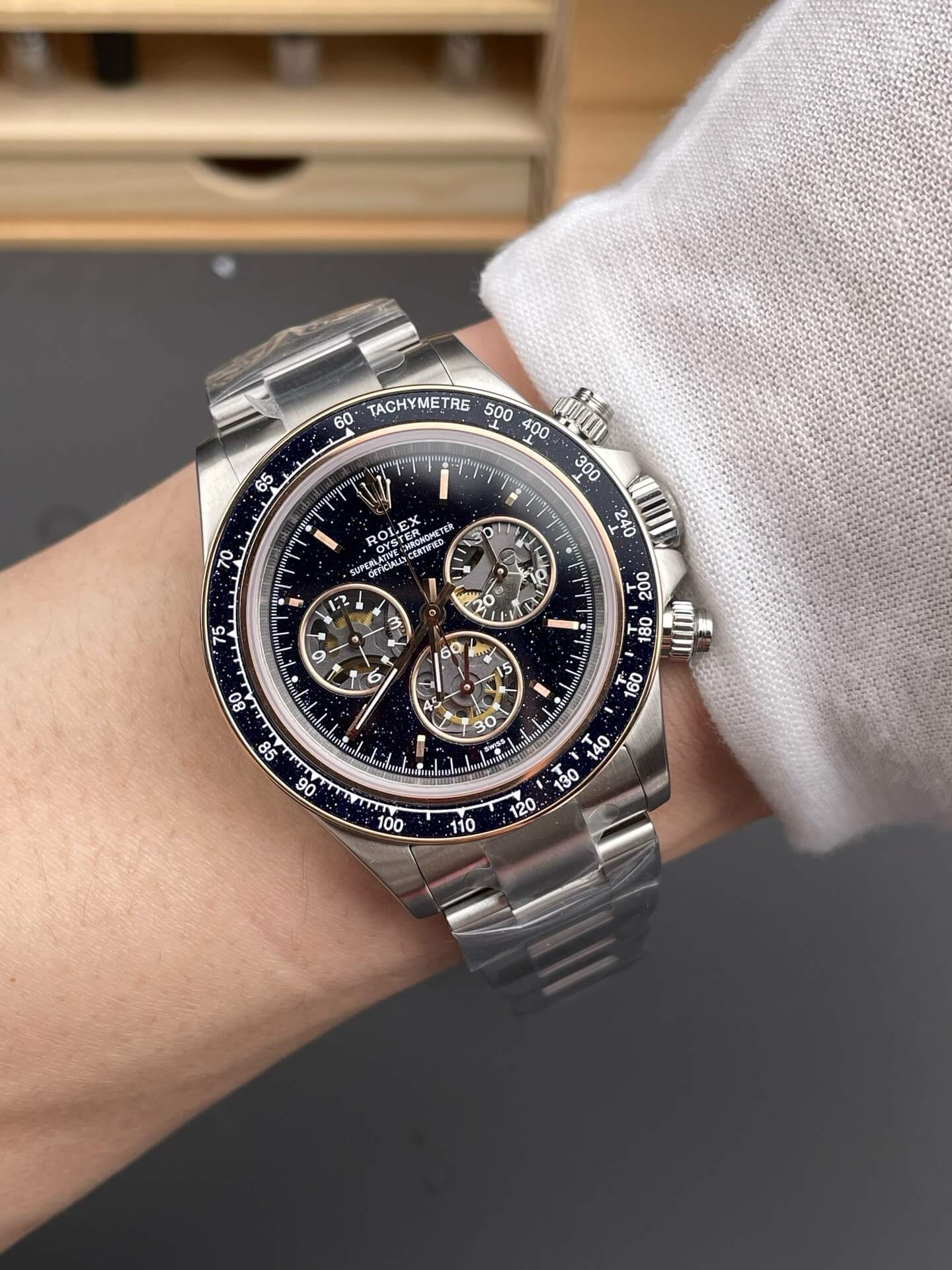 Rolex Replica Cosmograph Daytona Super Clone Watch Artisans de Genève Ventura