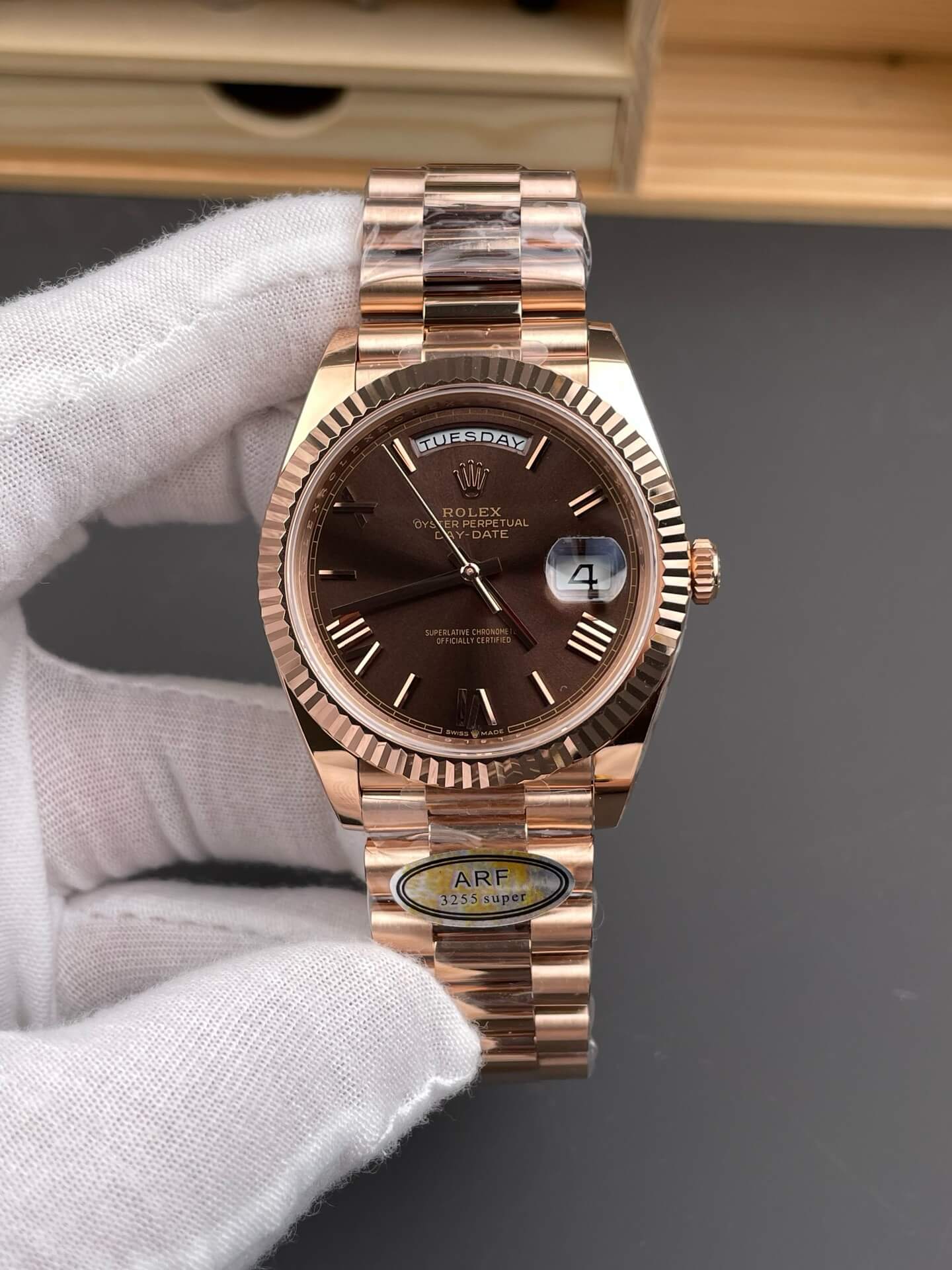 Rolex Replica Day-Date Super Clone Watch 228235-0002 Rolex Replica Day-Date Super Clone Watch 228235-0002