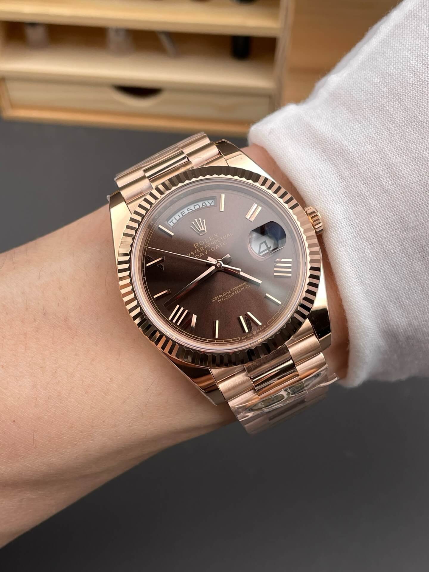 Rolex Replica Day-Date Super Clone Watch 228235-0002 Rolex Replica Day-Date Super Clone Watch 228235-0002