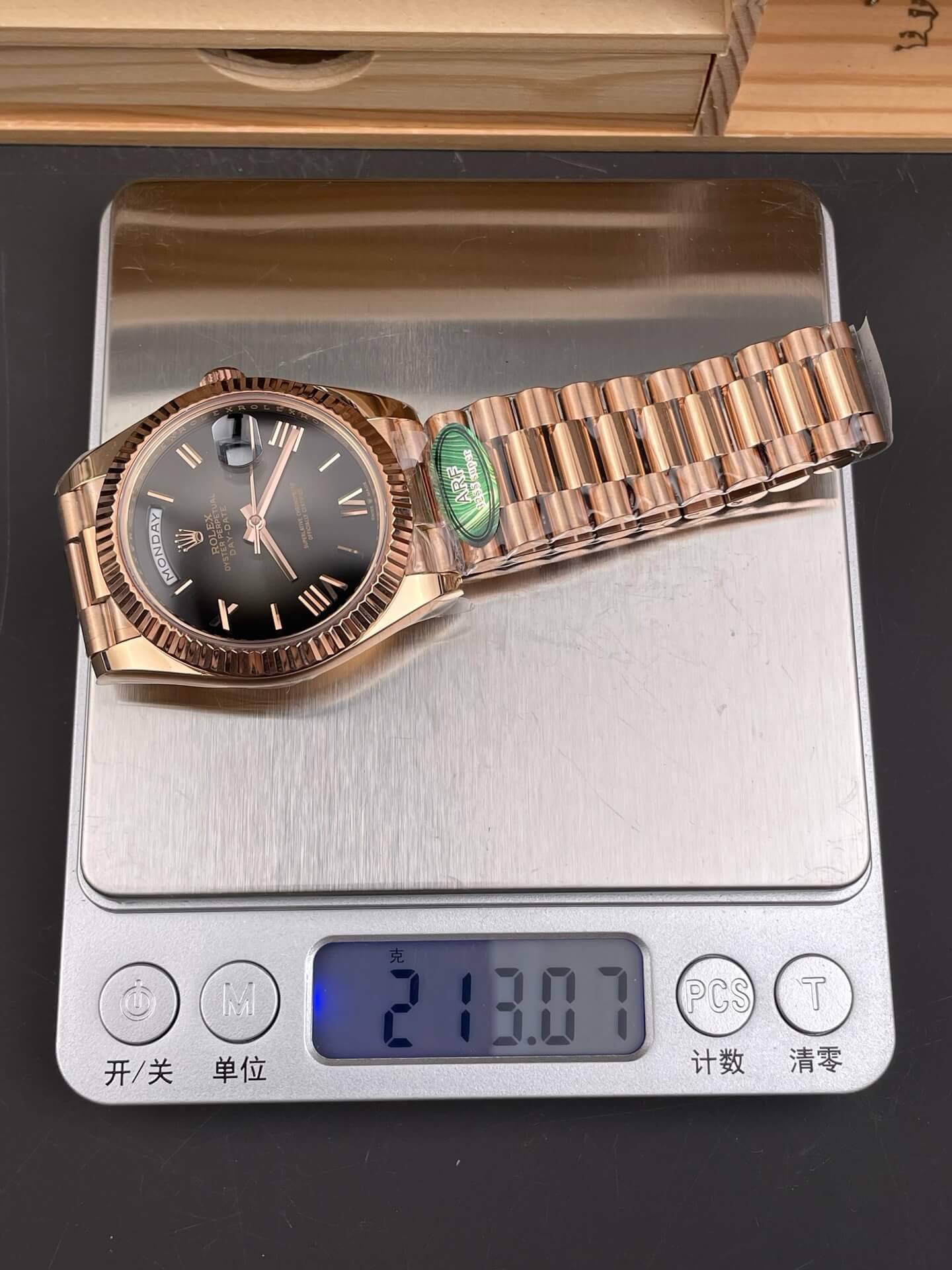 Rolex Replica Day-Date Super Clone Watch Gain Weight Version 228235-0055 Rolex Replica Day-Date Super Clone Watch Gain Weight Version 228235-0055