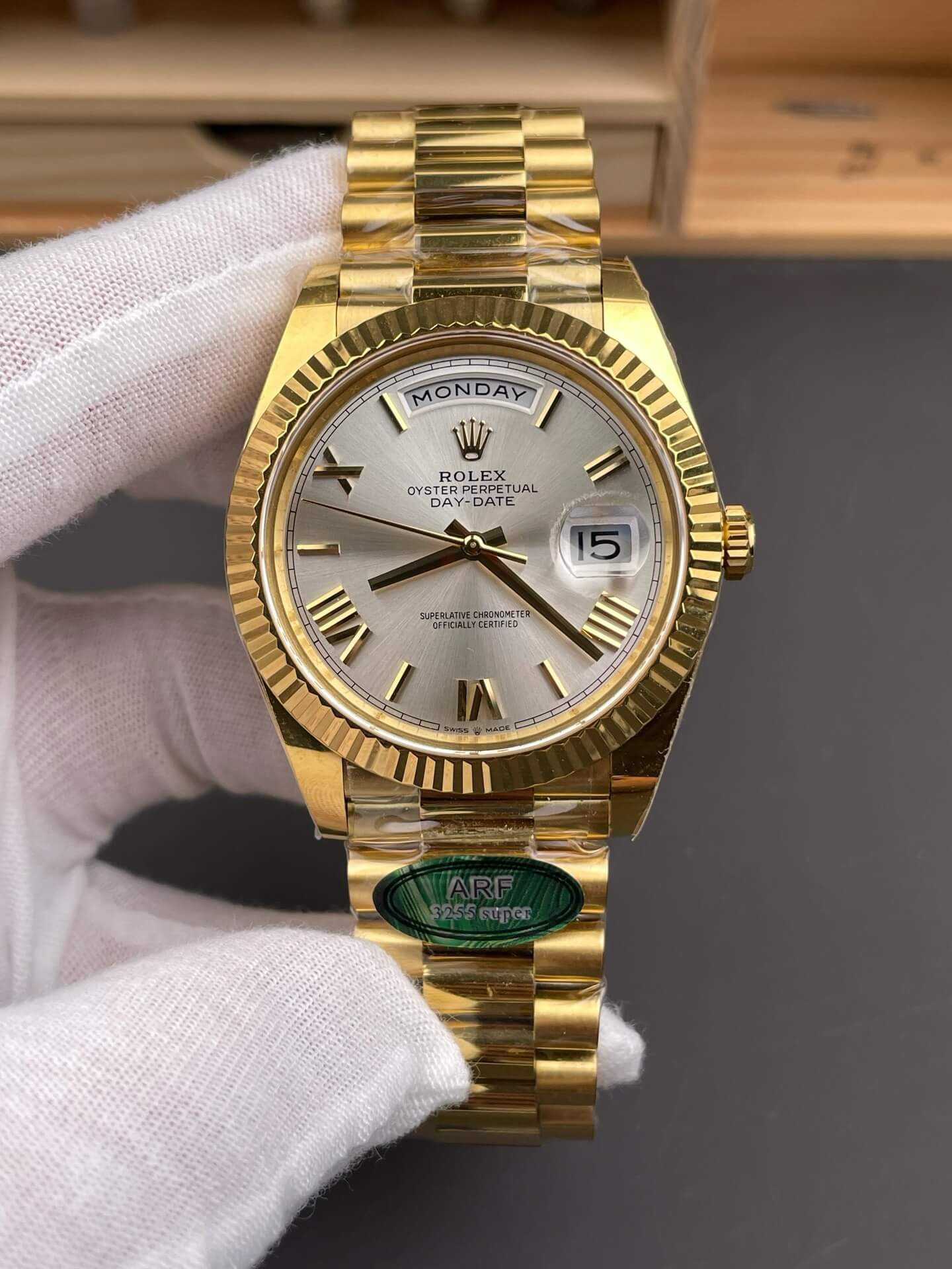Rolex Replica Day-Date Super Clone Watch Gain Weight Version 228238-0002 Rolex Replica Day-Date Super Clone Watch Gain Weight Version 228238-0002