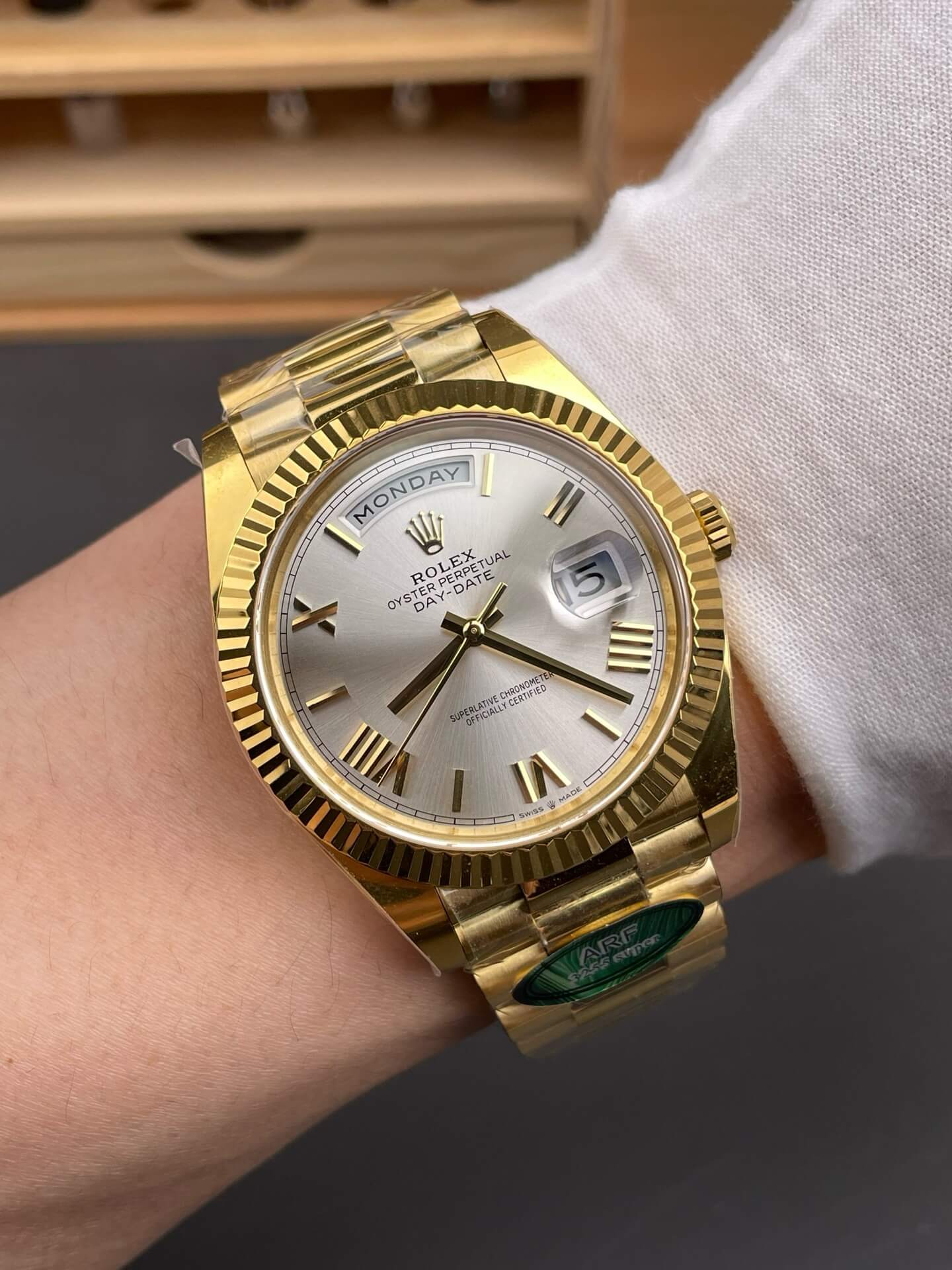 Rolex Replica Day-Date Super Clone Watch Gain Weight Version 228238-0002 Rolex Replica Day-Date Super Clone Watch Gain Weight Version 228238-0002