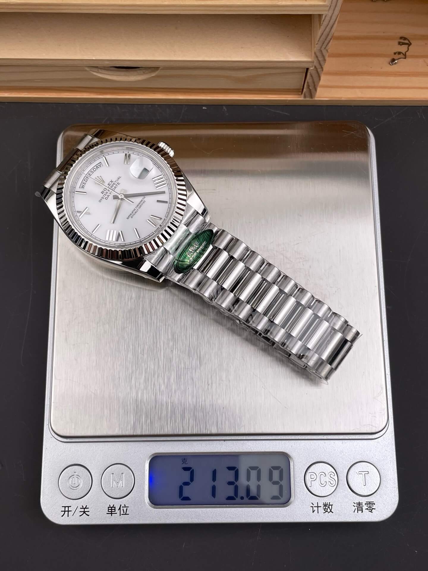 Rolex Replica Day-Date Super Clone Watch Gain Weight Version 228239-0046 Rolex Replica Day-Date Super Clone Watch Gain Weight Version 228239-0046