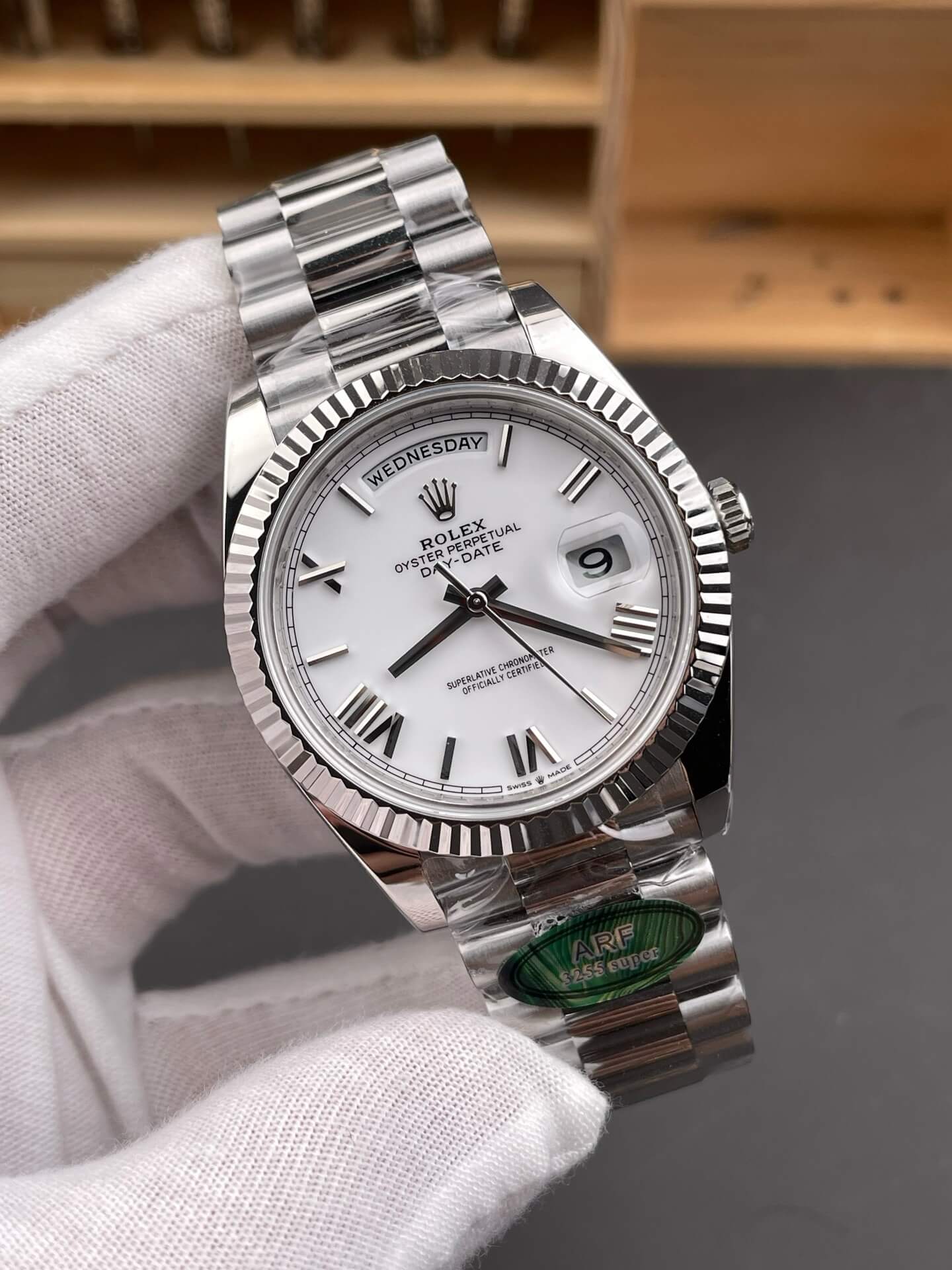Rolex Replica Day-Date Super Clone Watch Gain Weight Version 228239-0046 Rolex Replica Day-Date Super Clone Watch Gain Weight Version 228239-0046