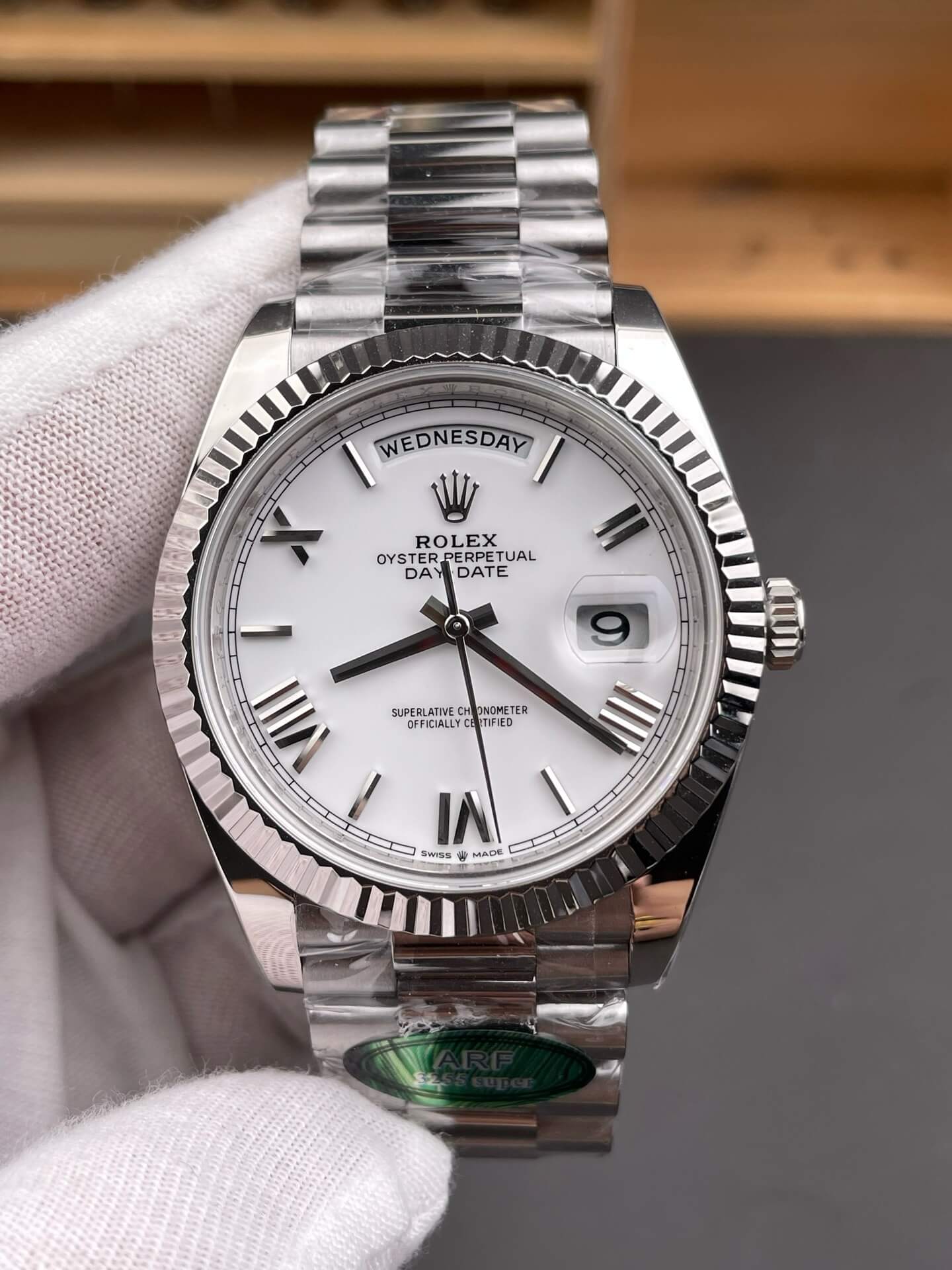 Rolex Replica Day-Date Super Clone Watch Gain Weight Version 228239-0046 Rolex Replica Day-Date Super Clone Watch Gain Weight Version 228239-0046