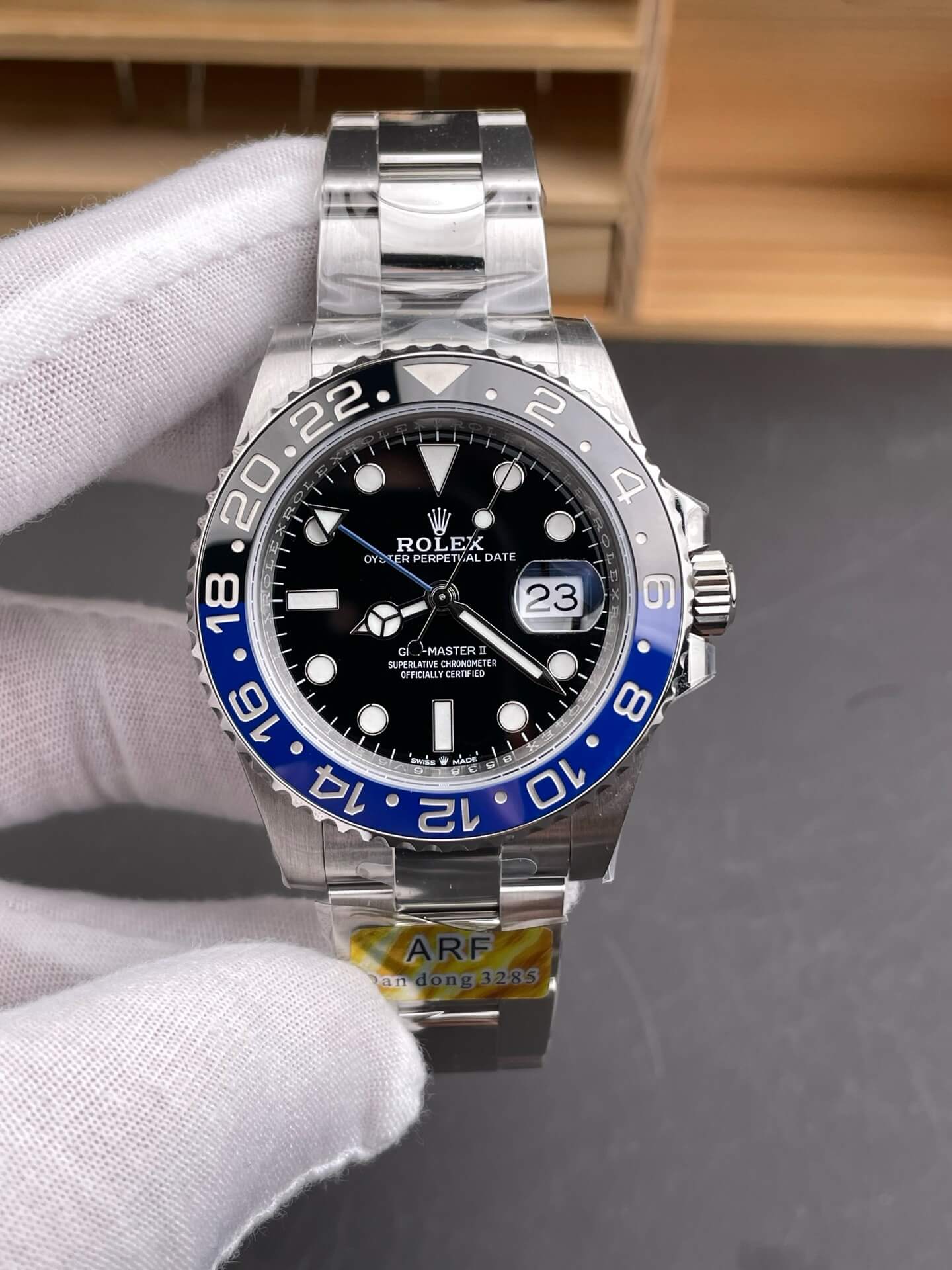 Rolex Replica GMT-Master II Super Clone Watch 126710BLNR-0003