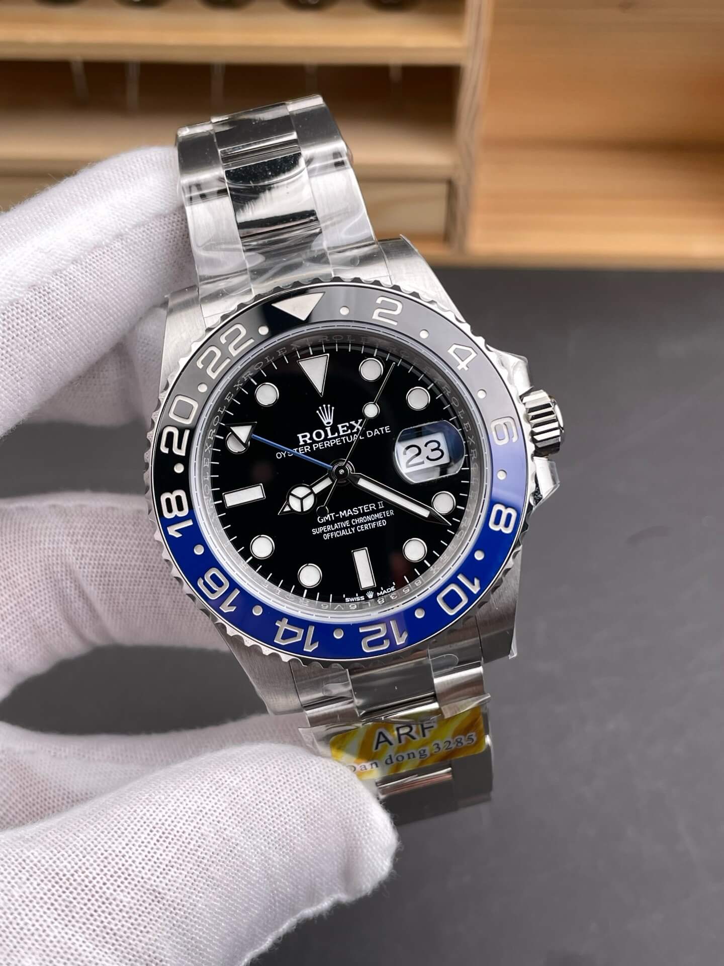 Rolex Replica GMT-Master II Super Clone Watch 126710BLNR-0003