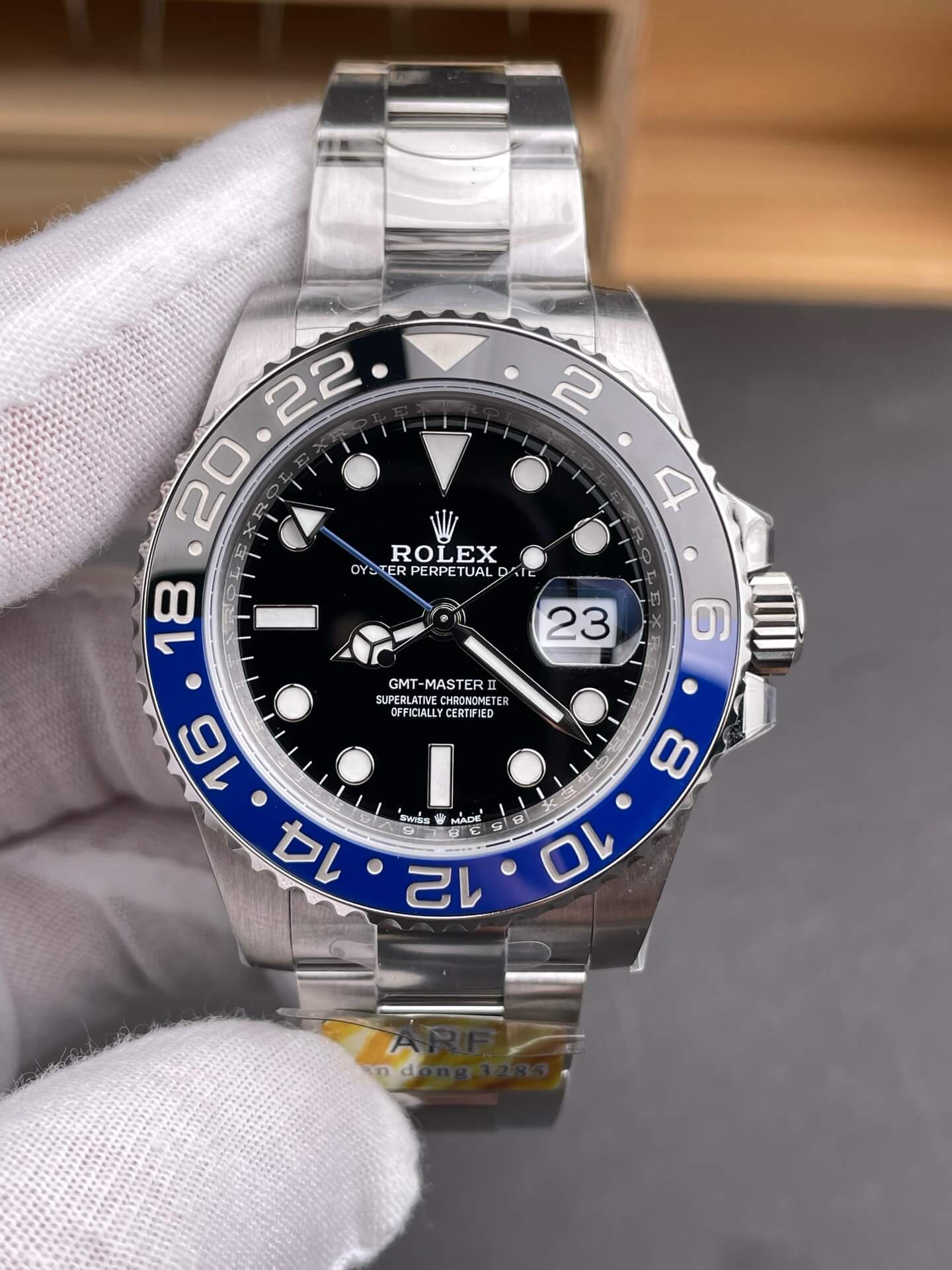 Rolex Replica GMT-Master II Super Clone Watch 126710BLNR-0003