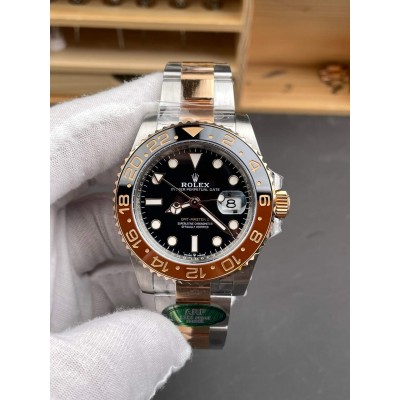 Rolex Replica GMT-Master II Super Clone Watch 126711CHNR-0002