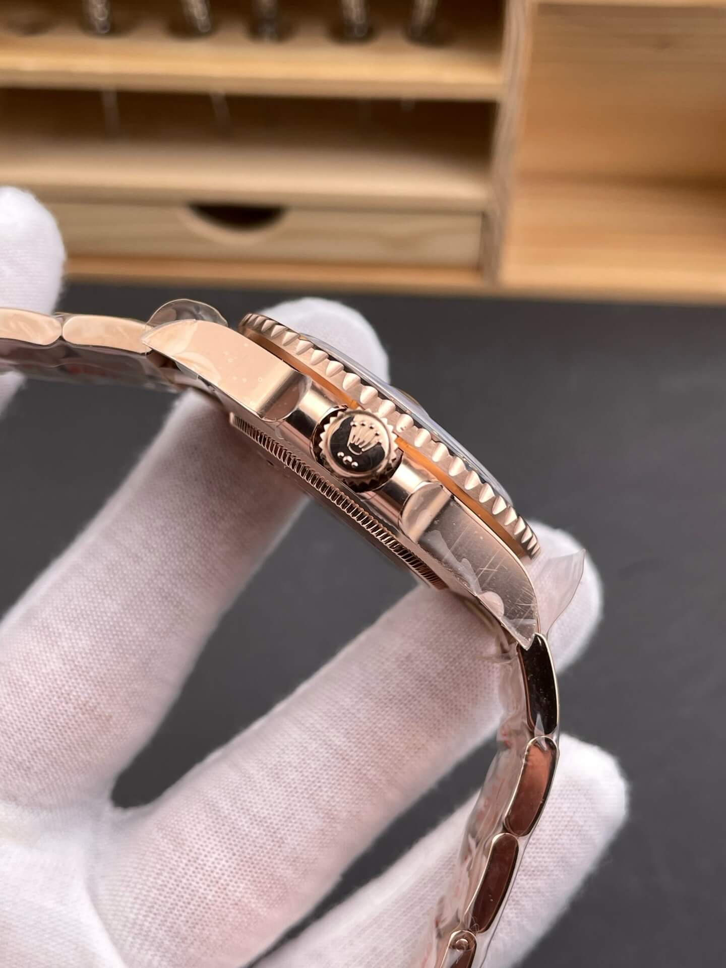 Rolex Replica GMT-Master II Super Clone Watch 126715CHNR-0001