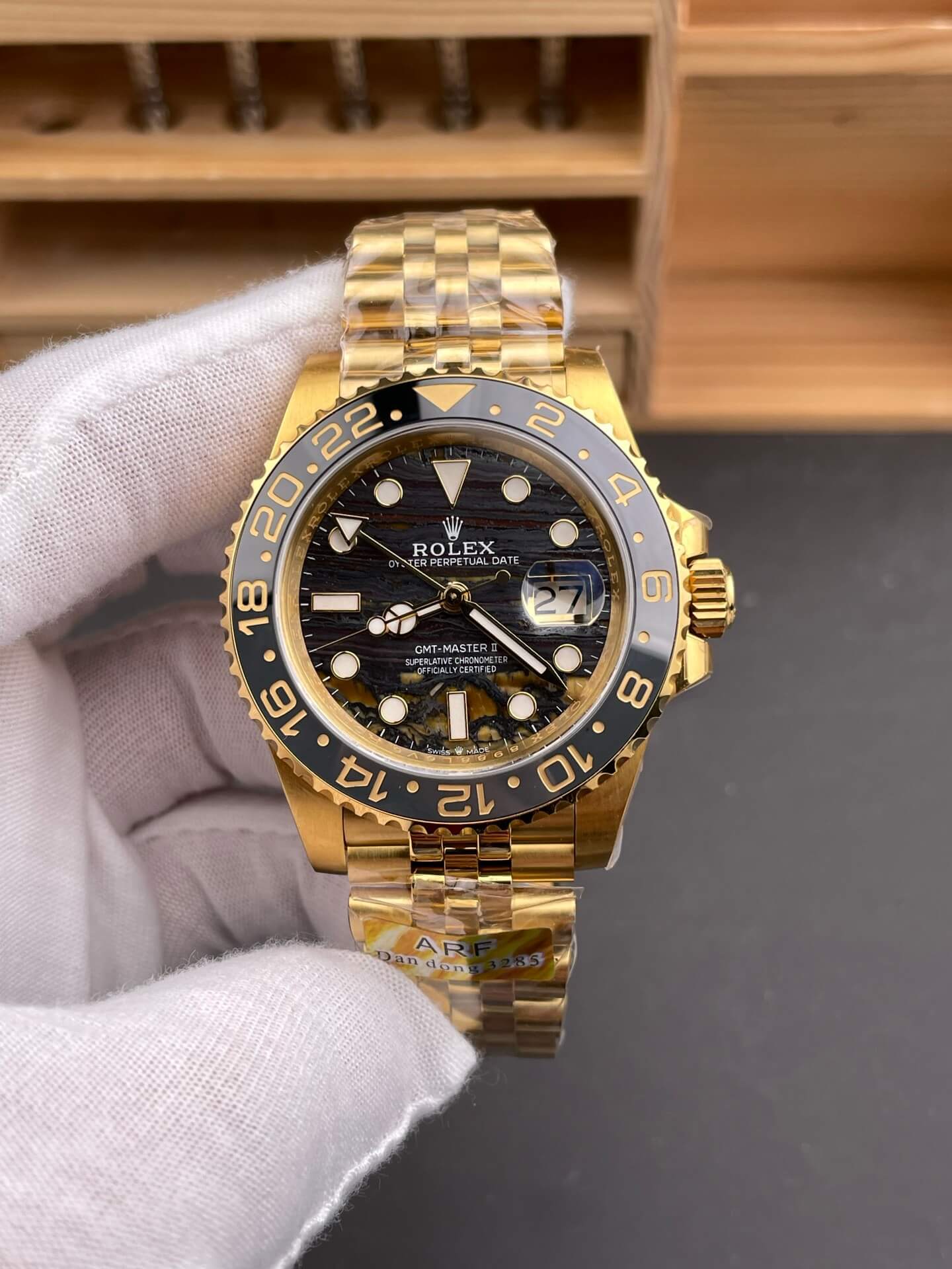 Rolex Replica GMT-Master II Super Clone Watch 126718GRNR-0002