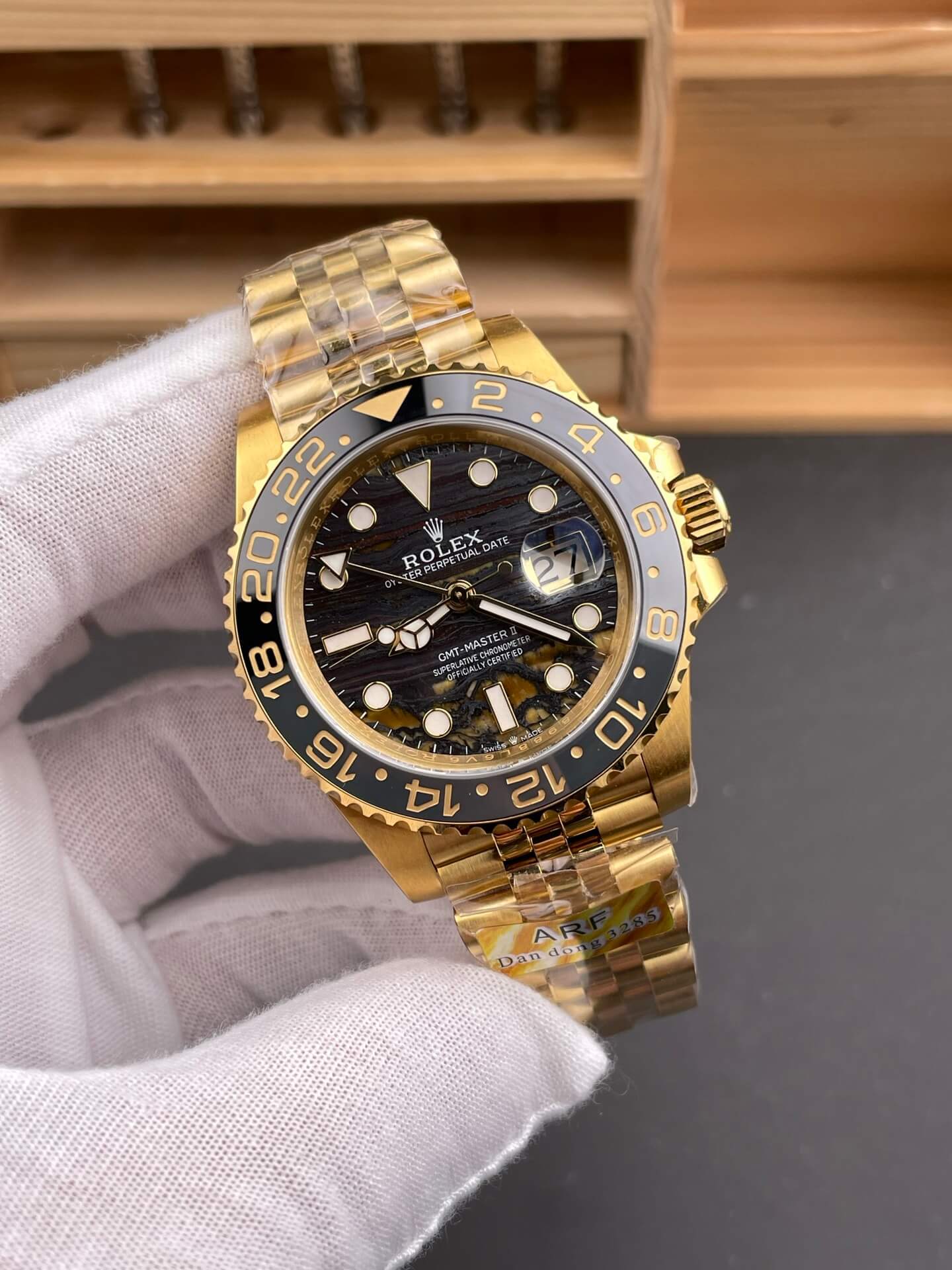 Rolex Replica GMT-Master II Super Clone Watch 126718GRNR-0002