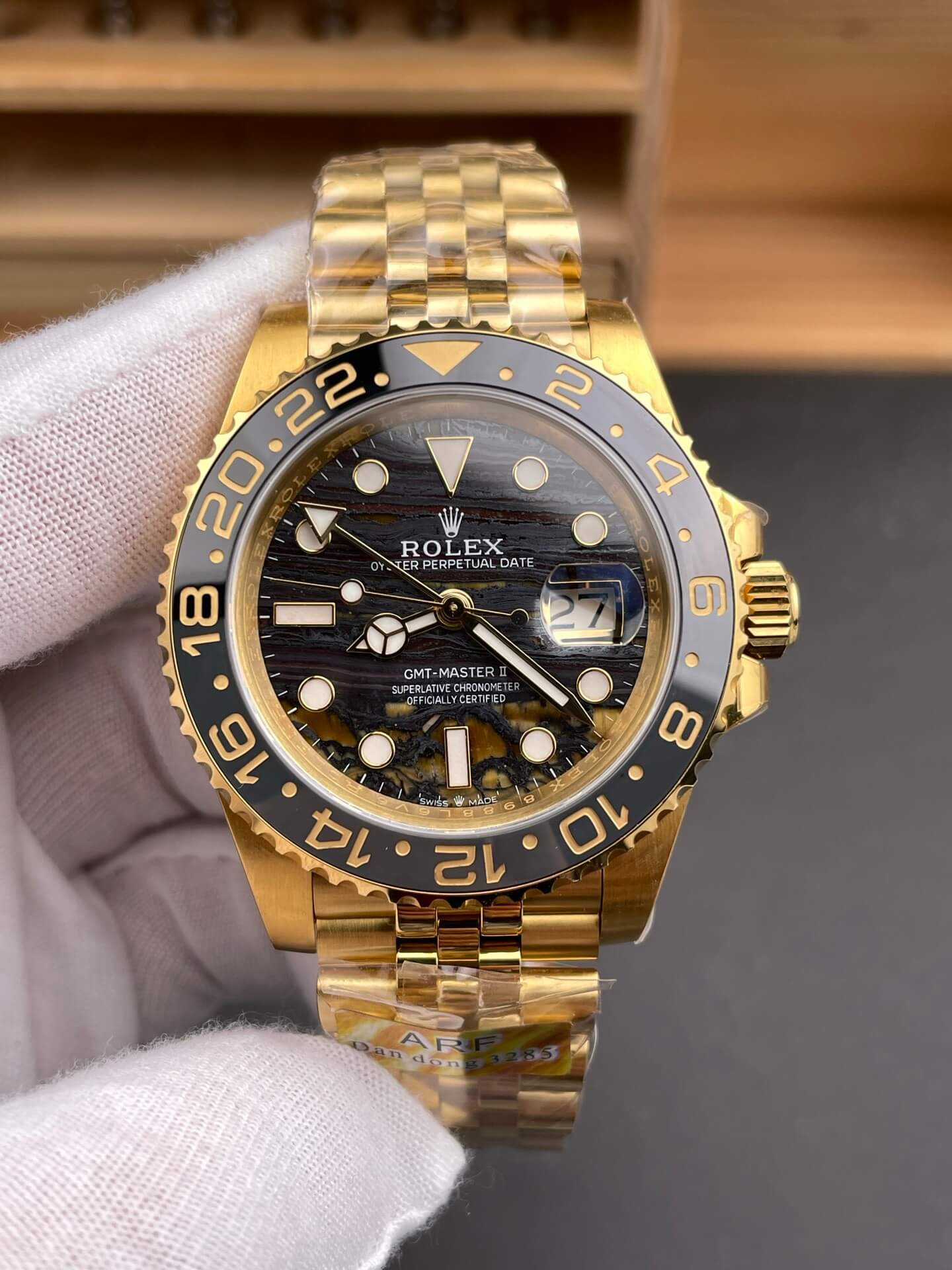 Rolex Replica GMT-Master II Super Clone Watch 126718GRNR-0002